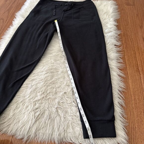 Patagonia Snap T Pants Women’s Small Black Pocket Fleece Sweat Thermal Joggers - Picture 7 of 8